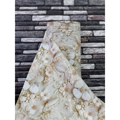 Material Satinat 5D pentru Lenjerii de Pat – Bumbac 100%, 240 cm Latime, 30 ml – Ideal pentru Constructia de Lenjerii de Pat si Decoruri Elegante - flori roz